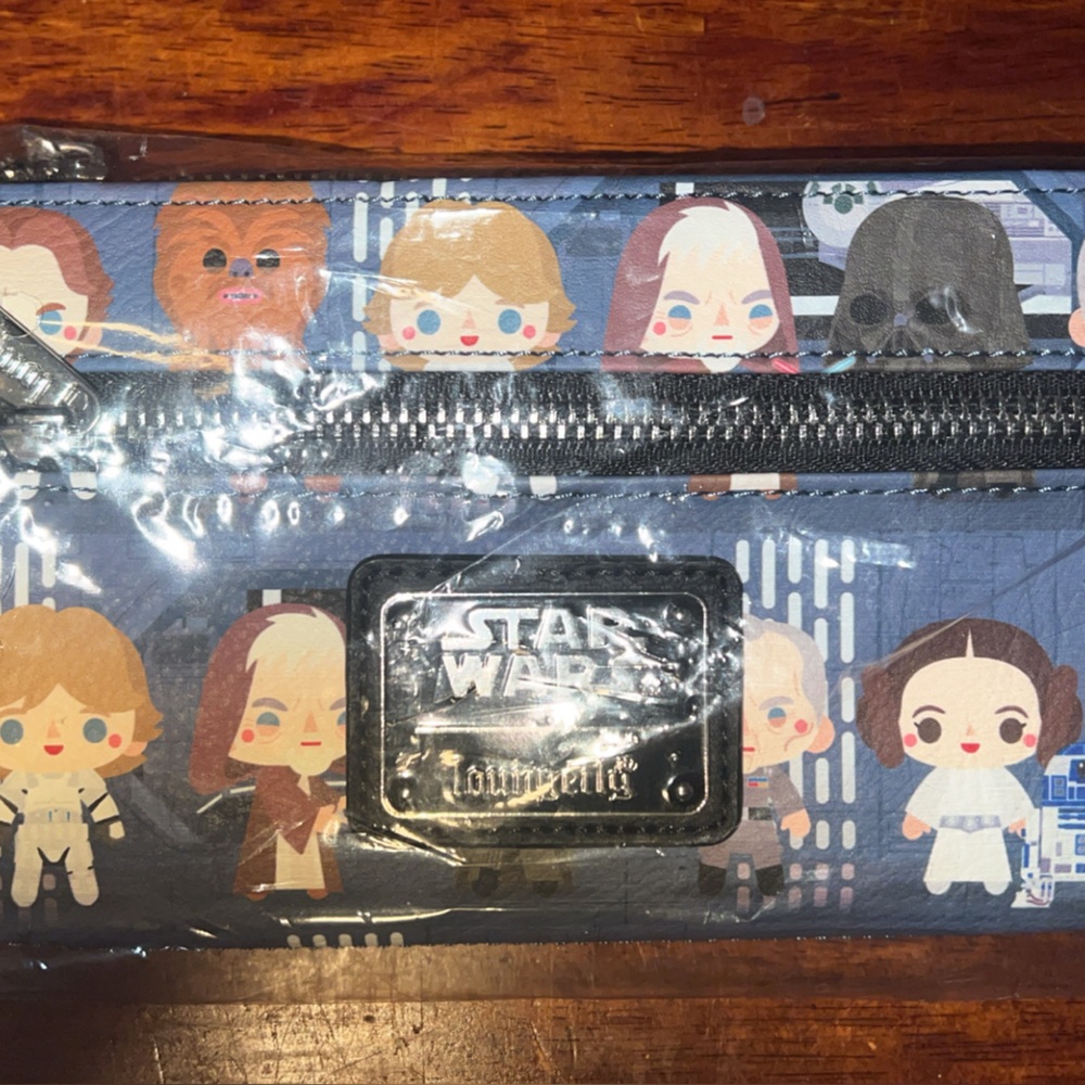 Loungefly Star Wars Wallet - Blue - Picture 3 of 3